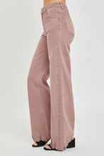 Risen High Waist Wide Leg Jeans