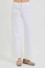 TUMMY CONTROL MID RISE ANKLE STRAIGHT RAW HEM PANTS