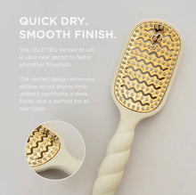 Teleties Vented Hair Brush | Tan