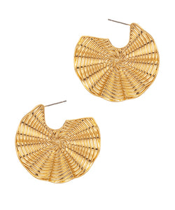 Textured Shape Earrings