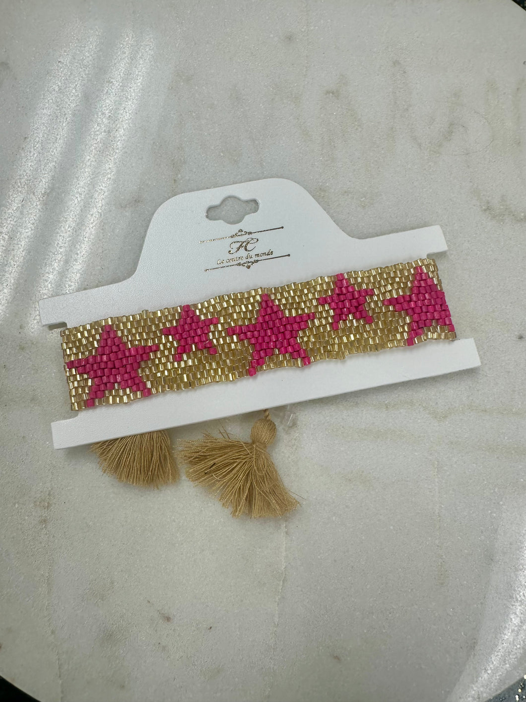 Star Beaded Bracelet