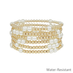 Water Resistant Stretch Bracelet Set