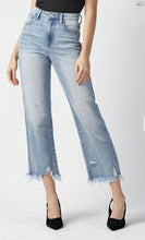 HIGH RISE CROP STRAIGHT RELAXED JEANS