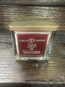 Circle E Candle Bird Of Paradise