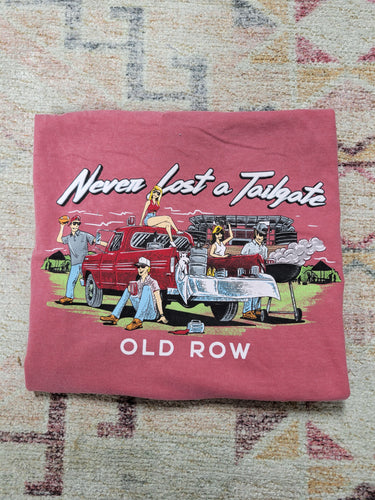 Old Row Tailgate T Shirt Crimson