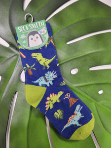 Socksmith Dinosaur Size 4-7 Socks
