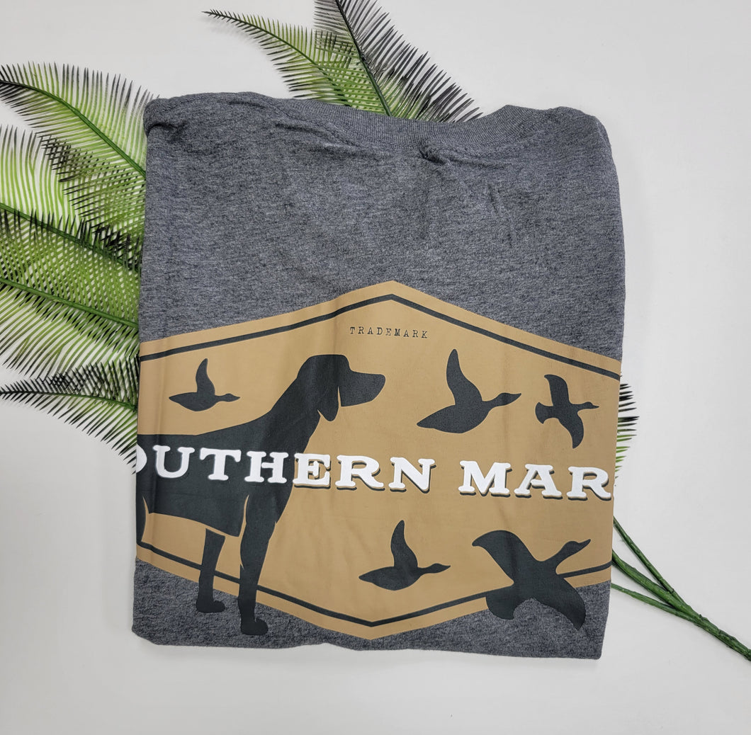 Southern Marsh Branding Hunting Dog T Shirt