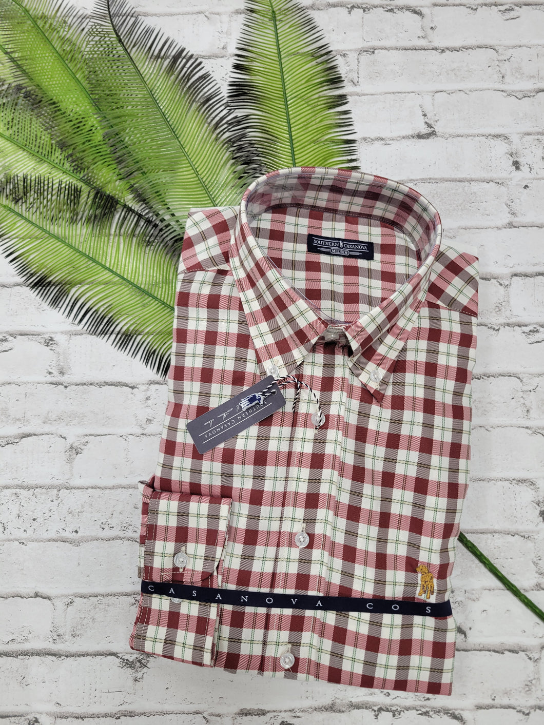 Southern Casanova Wild Turkey Check Button Down