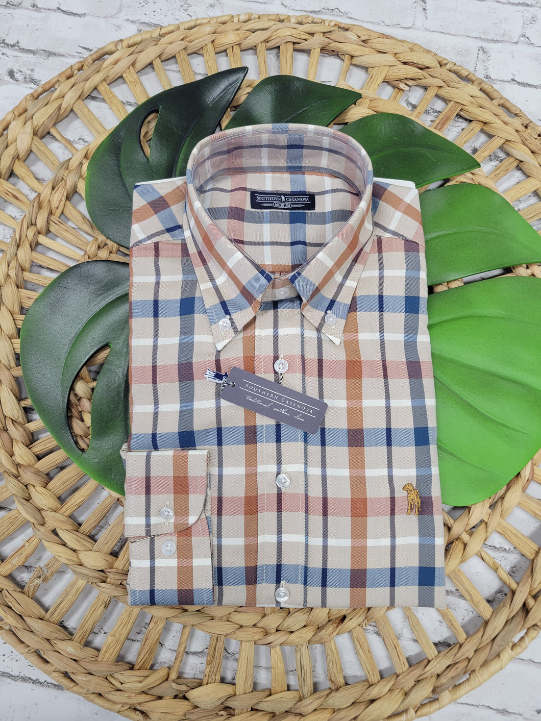 Southern Casanova Rut Check Button Down