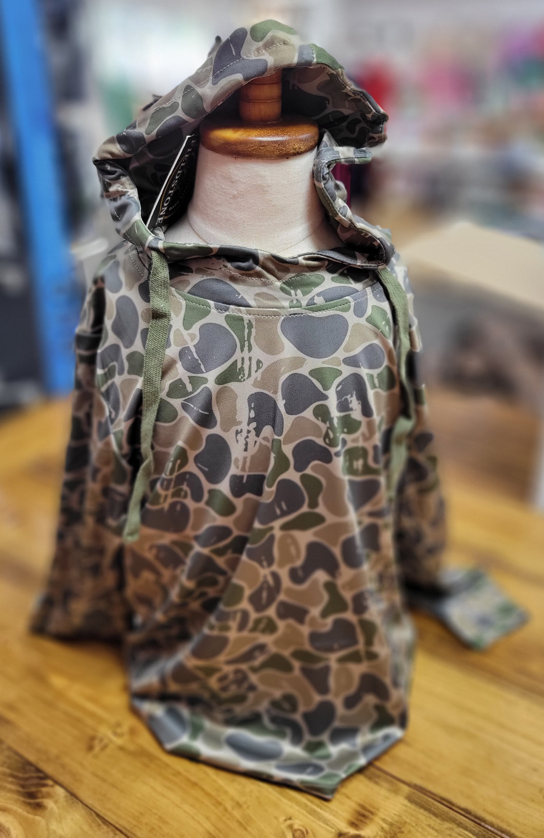 Fieldstone Youth Backwoods Camo Lightweight Hoodie