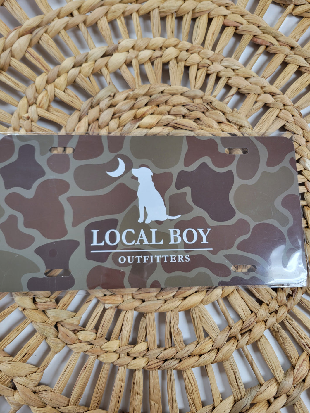 Local Boy Outfitters License Plate