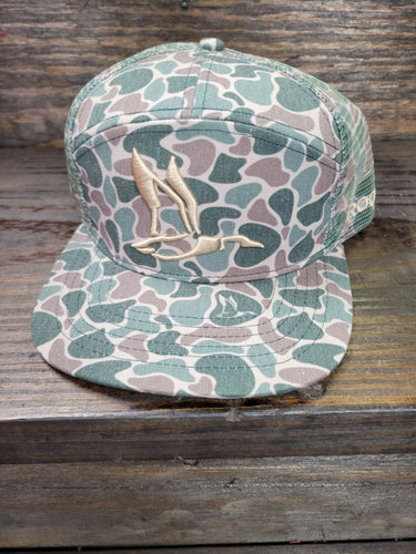 Roost 7 Panel 3D Puff Camo Mesh