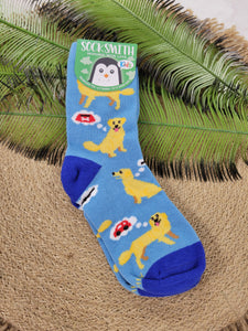 Socksmith Doggy Thoughts Socks Size 4-7