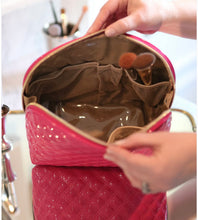 Capri Large Pouch Hot Pink Patent