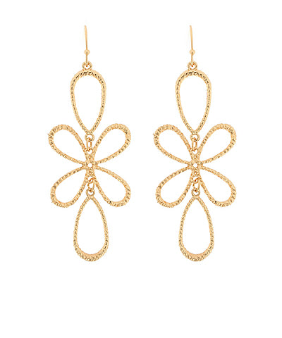 Flower Drop Earrings