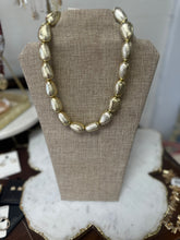 Textured Organic Teardrop Necklace