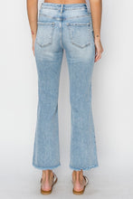 HIGH RISE ANKLE WIDE STRAIGHT JEANS