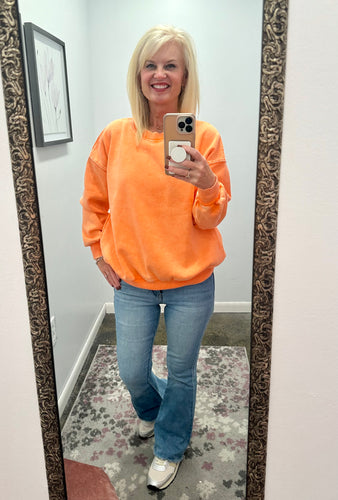 Spring Nights Sweatshirt orange