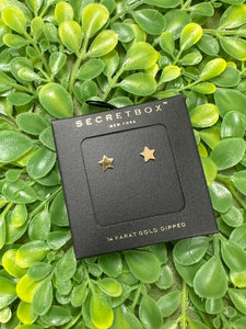 Secret Box Star Earrings