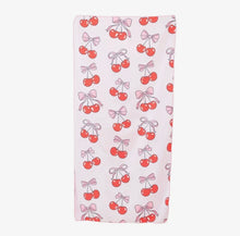 Cherry and Bow Reversible Quick Dry Towel