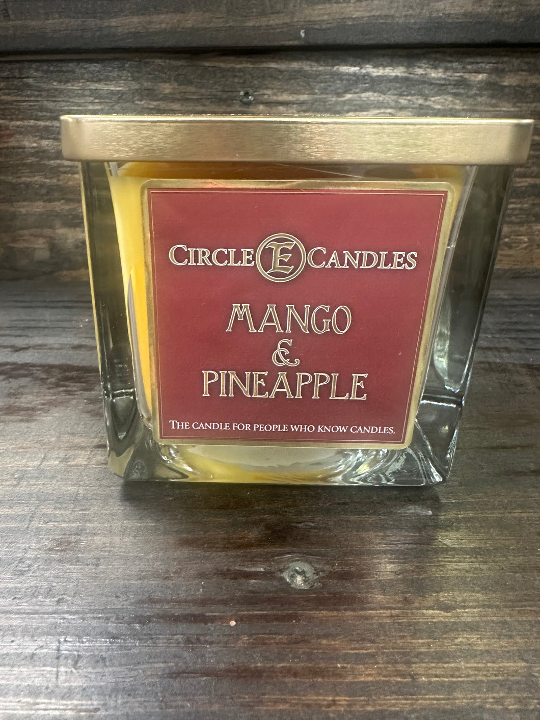 Circle E Candle Mango Pineapple