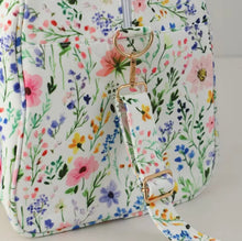Floral Weekender Duffel Bag Travel Bag Wildflower Wanderlust