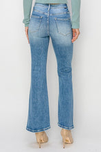 Risen High Rise Ankle Flare Jeans