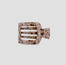 Square Flat Hair Clip | Small | Blonde Tortoise