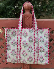 Beautiful Cotton Quilted Tote Bag