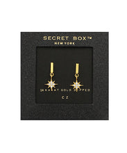 Secret Box Starburst Earrings