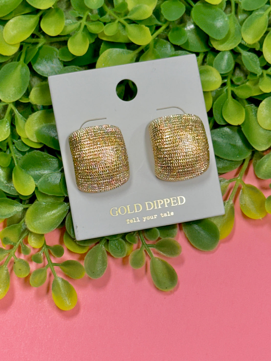 Textured Stud Earrings