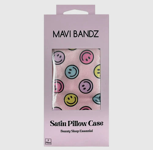 Smiley Satin Pillowcase