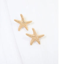 Oyster Bay Starfish Post Earring Gold