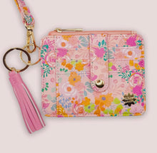 Wallet Keychain | Blush Rainbow Forest