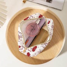 Cherry Bows Corduroy Make Up Pouch