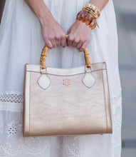 Palmer Tote Woven Gold