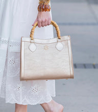 Palmer Tote Woven Gold