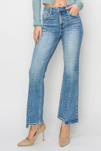Risen High Rise Ankle Flare Jeans