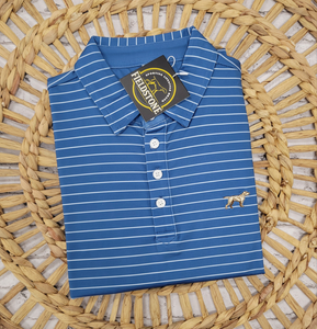 Fieldstone Blue Clubhouse Polo