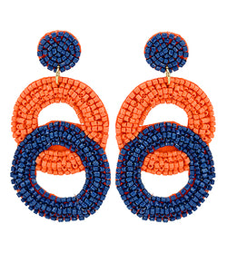 Double Circle Earrings