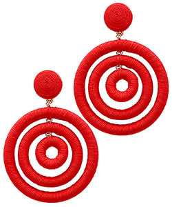 3 Circle Earrings