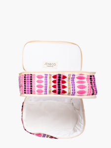 Zayla Dual Zip Cosmetic Bag