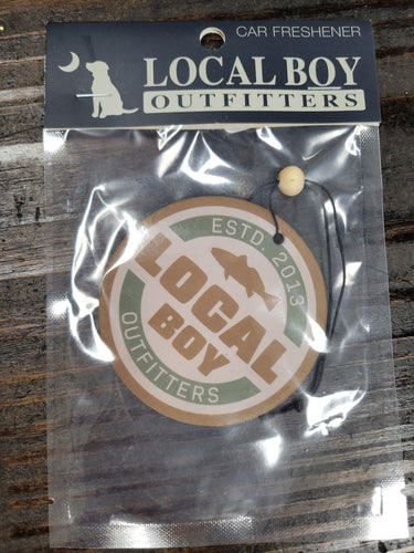 Local Boy Classic Red Air Freshner