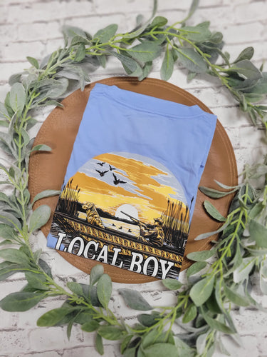 Local Boy Sunset Hunt T Shirt