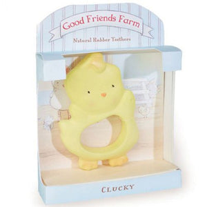 Clucky Duck Natural Rubber Teether